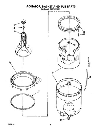 Diagram for CA2762XWW1