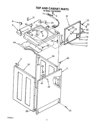 Diagram for CA2762XWW1