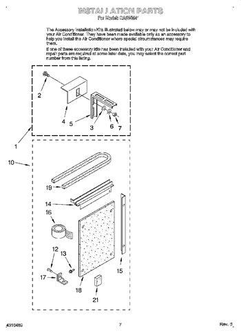 Diagram for CA6WM41