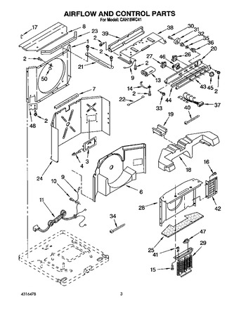 Diagram for CAH18WC41