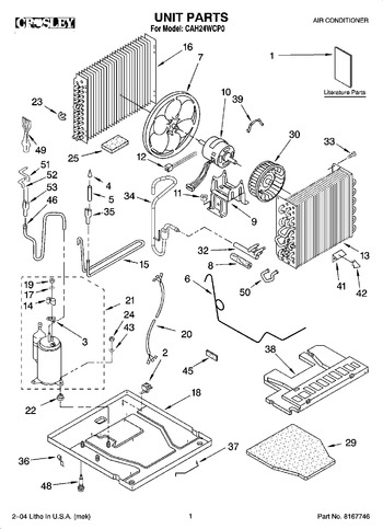 Diagram for CAH24WCP0