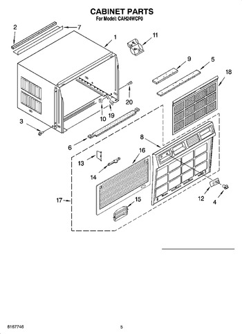 Diagram for CAH24WCP0