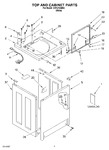 Diagram for 01 - Top And Cabinet Parts