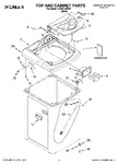 Diagram for 01 - Top And Cabinet Parts