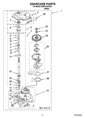 Diagram for CAWS14234VQ0