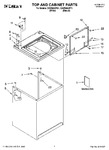 Diagram for 01 - Top And Cabinet Parts