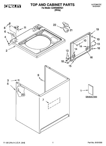 Diagram for CAWS966RQ1