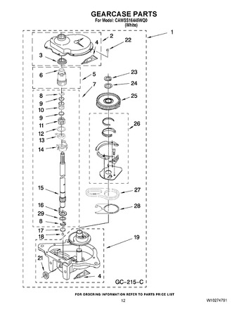 Diagram for CAWSS16445WQ0