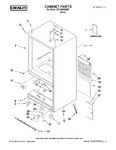 Diagram for 01 - Cabinet Parts