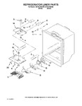 Diagram for 04 - Refrigerator Liner Parts