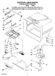 Diagram for 02 - Freezer Liner Parts