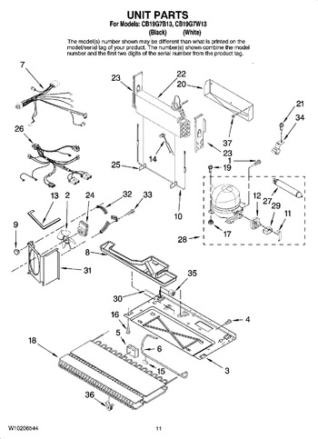 Diagram for CB19G7W13