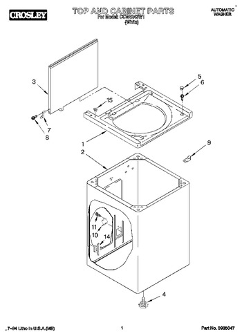 Diagram for CCW5243W1