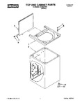 Diagram for 01 - Top And Cabinet, Lit/optional