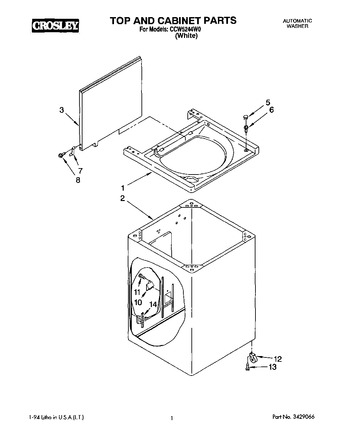 Diagram for CCW5244W0