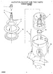 Diagram for 03 - Agitator, Basket And Tub