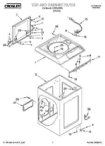 Diagram for CCW5264W3