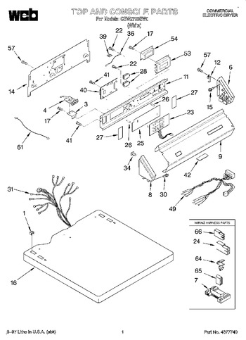 Diagram for CEW2790EW0