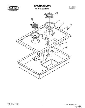 Diagram for CEX210VW1