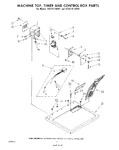 Diagram for 03 - Machine Top, Timer And Control Box