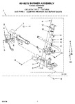 Diagram for 04 - 8318272 Burner Assembly, Optional Parts (not Included)