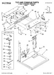 Diagram for 01 - Top And Console Parts