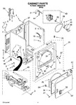 Diagram for 02 - Cabinet Parts