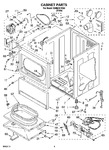 Diagram for 02 - Cabinet Parts