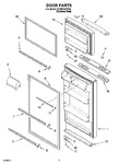 Diagram for 02 - Door Parts