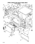 Diagram for 04 - Upper Cabinet And Front Panel