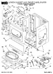 Diagram for 01 - Lower Cabinet And Front Panel