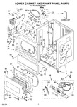 Diagram for 02 - Lower Cabinet And Front Panel, Lite