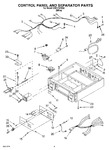 Diagram for 03 - Control Panel And Separator