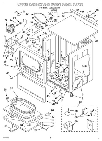 Diagram for CSP2770EW0