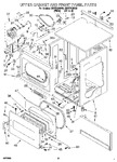 Diagram for 03 - Upper Cabinet And Front Panel