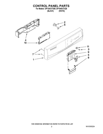 Diagram for DP1040XTXB0