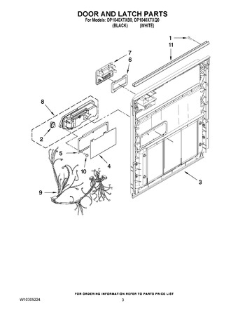 Diagram for DP1040XTXB0