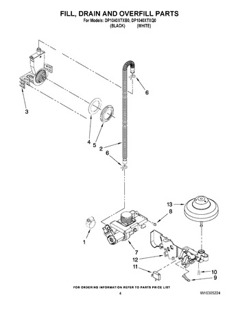 Diagram for DP1040XTXB0