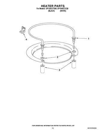 Diagram for DP1040XTXB0