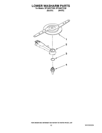 Diagram for DP1040XTXB0