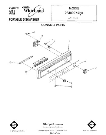 Diagram for DP3000XRN4