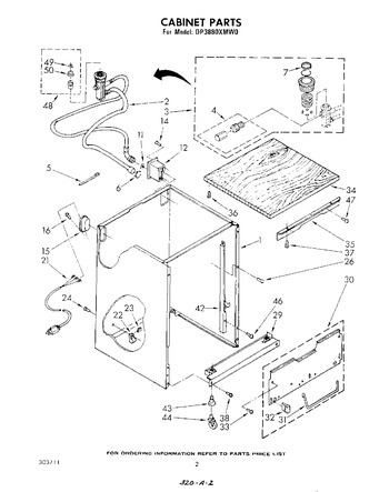 Diagram for DP3880XMW0