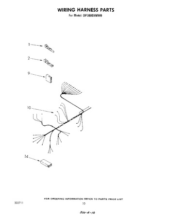 Diagram for DP3880XMW0