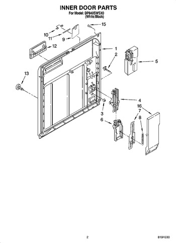 Diagram for DP840SWSX0