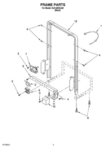 Diagram for DU018DWLB0