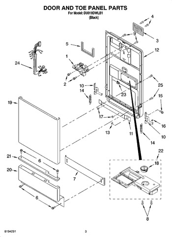 Diagram for DU018DWLB1