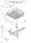 Diagram for 05 - Upper Dishrack And Water Feed