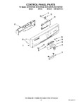 Diagram for 02 - Control Panel Parts