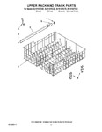 Diagram for 09 - Upper Rack And Track Parts