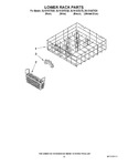 Diagram for 10 - Lower Rack Parts